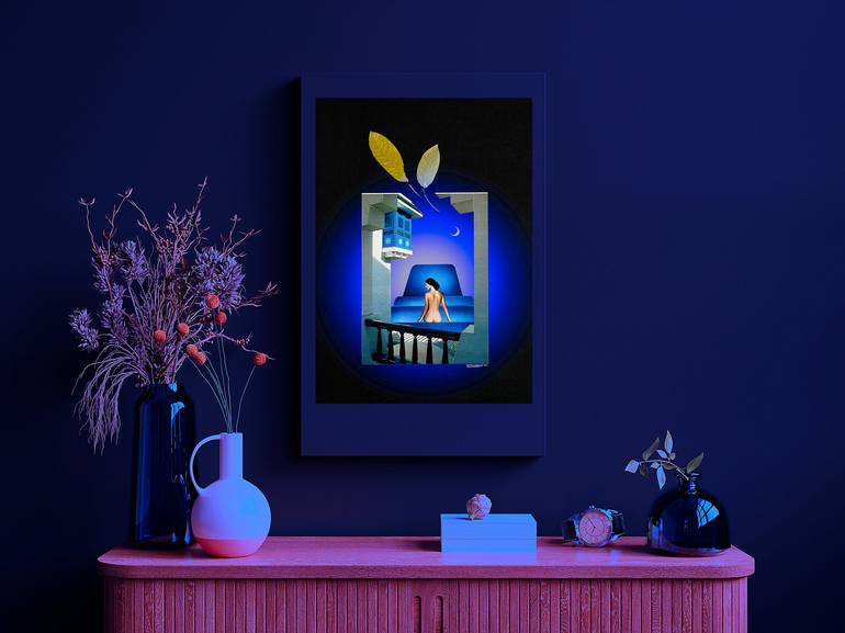 Original Conceptual Travel Mixed Media by Panos Pliassas