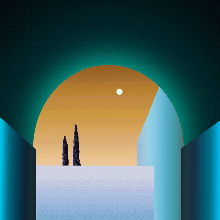 Original Contemporary Architecture Digital by Panos Pliassas