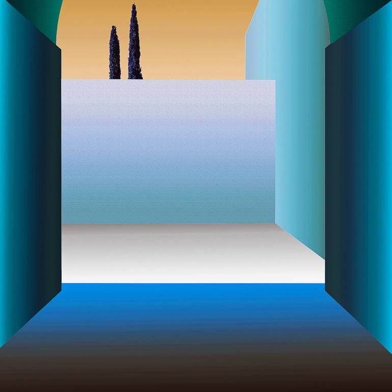 Original Contemporary Architecture Digital by Panos Pliassas