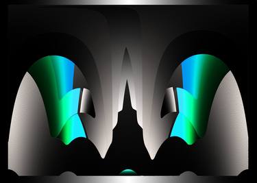 Original Geometric Abstract Digital by Panos Pliassas