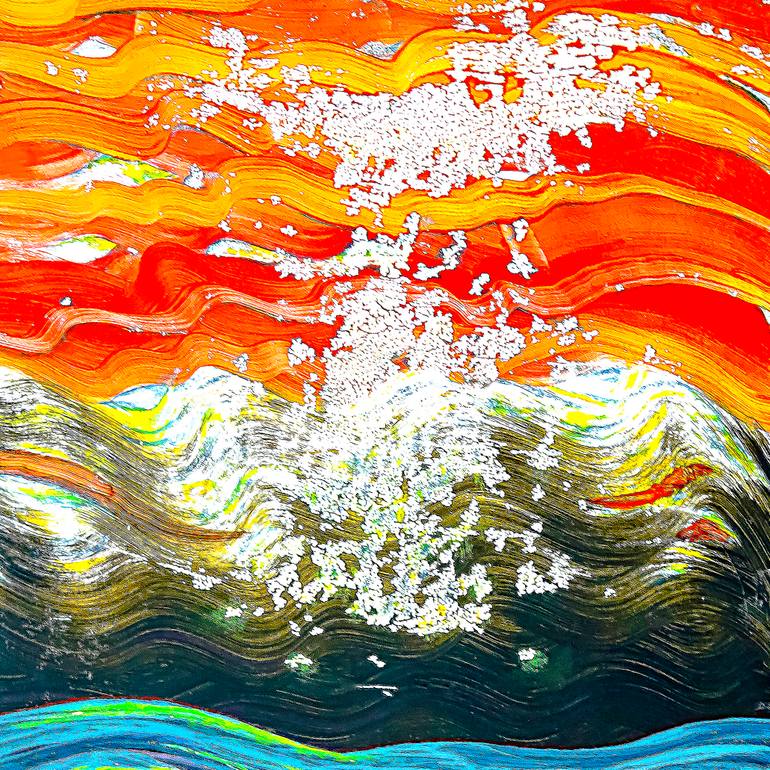 Original Contemporary Abstract Painting by Panos Pliassas