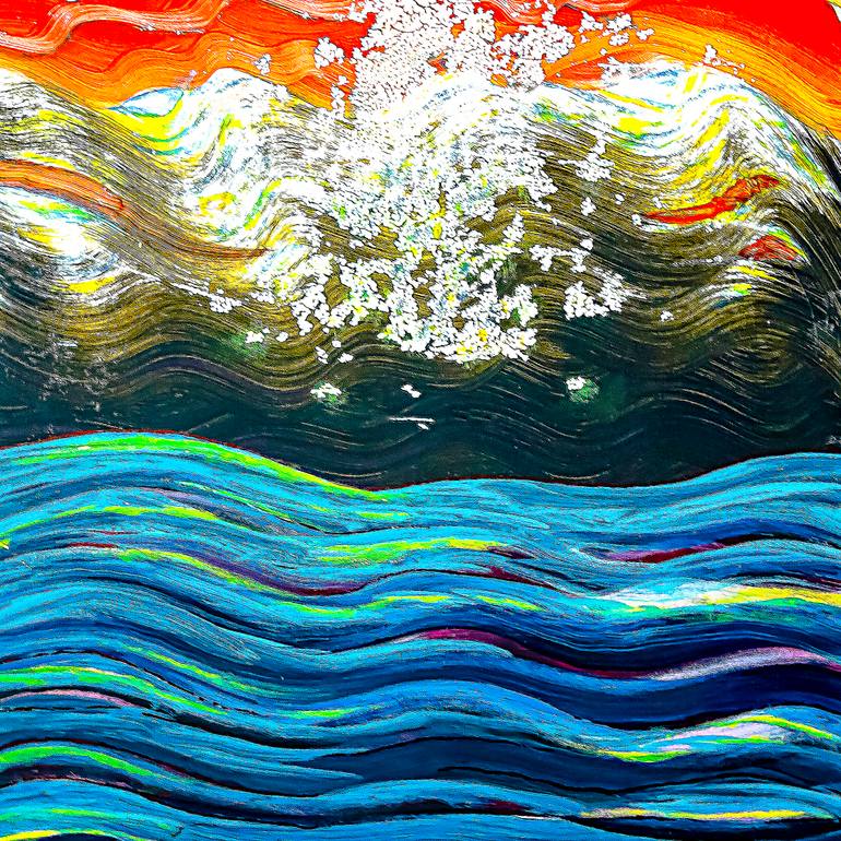 Original Contemporary Abstract Painting by Panos Pliassas