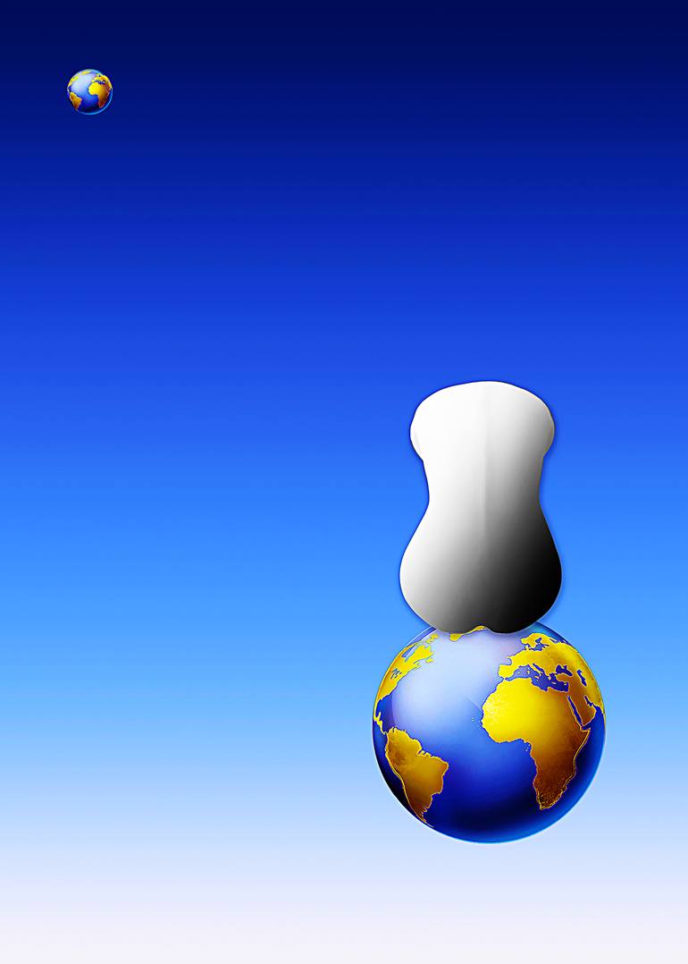 Original Conceptual Outer Space Digital by Panos Pliassas