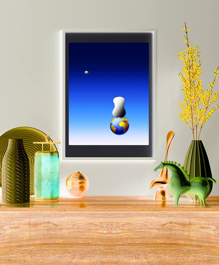 Original Conceptual Outer Space Digital by Panos Pliassas