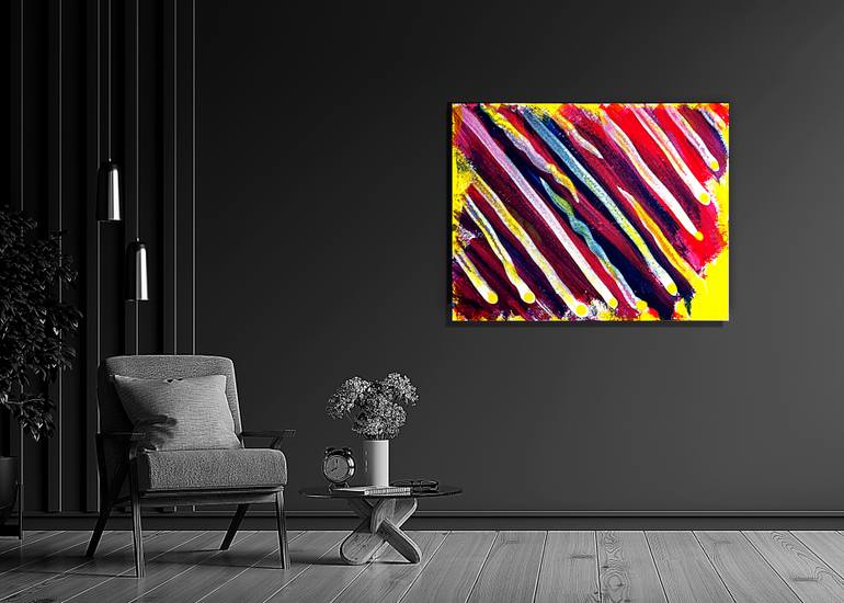 Original Contemporary Abstract Painting by Panos Pliassas