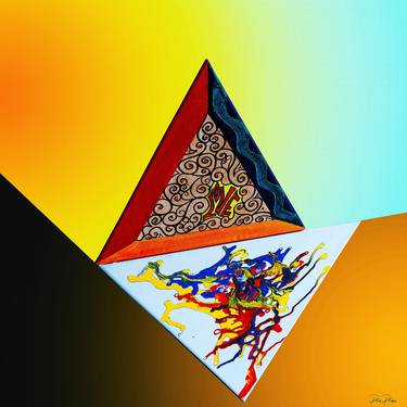 Original Contemporary Abstract Digital by Panos Pliassas