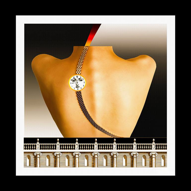 Print of Art Deco Body Mixed Media by Panos Pliassas