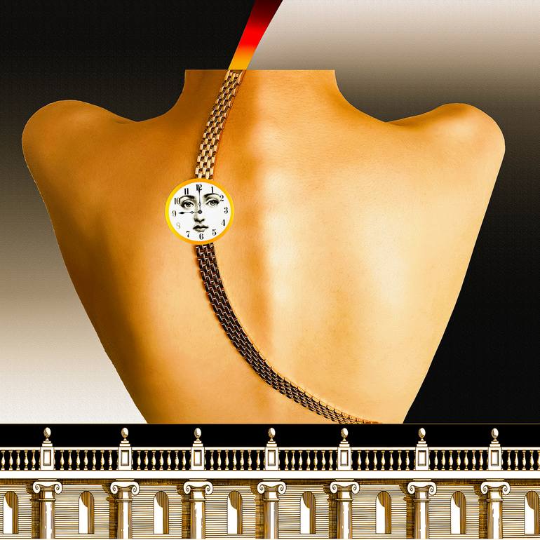 Original Art Deco Body Mixed Media by Panos Pliassas