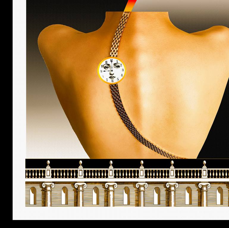 Original Art Deco Body Mixed Media by Panos Pliassas