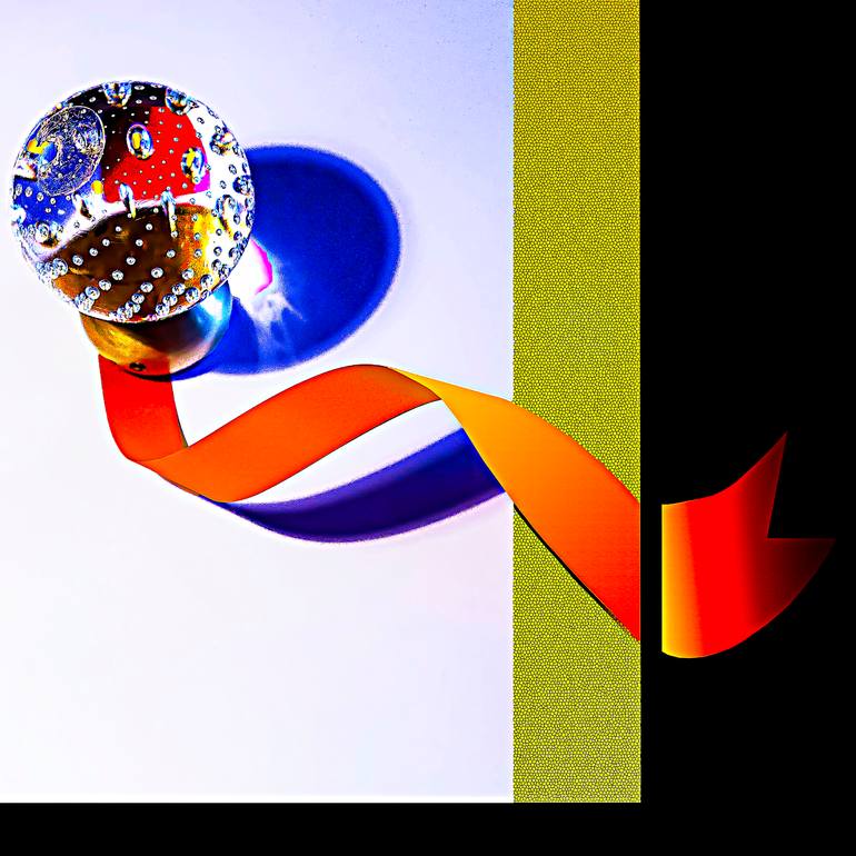 Original Conceptual Abstract Mixed Media by Panos Pliassas