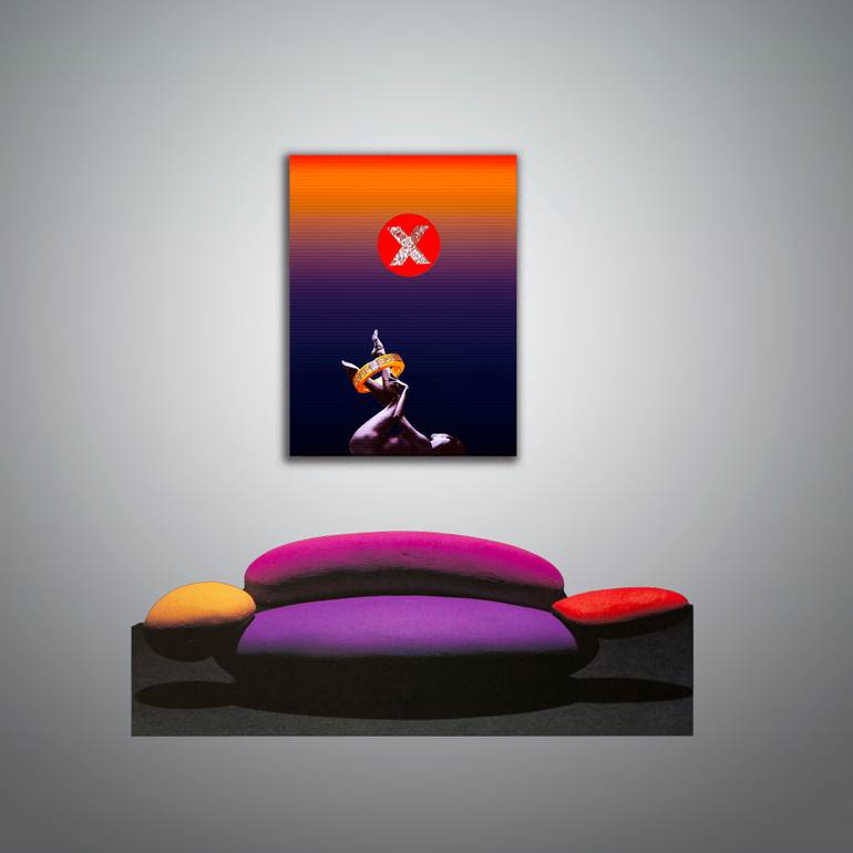 Original Conceptual Body Mixed Media by Panos Pliassas