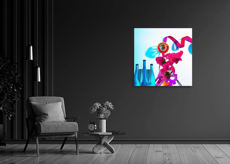 Original Conceptual Abstract Mixed Media by Panos Pliassas