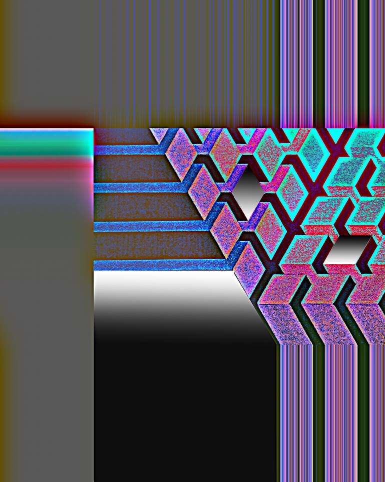 Original Contemporary Abstract Digital by Panos Pliassas