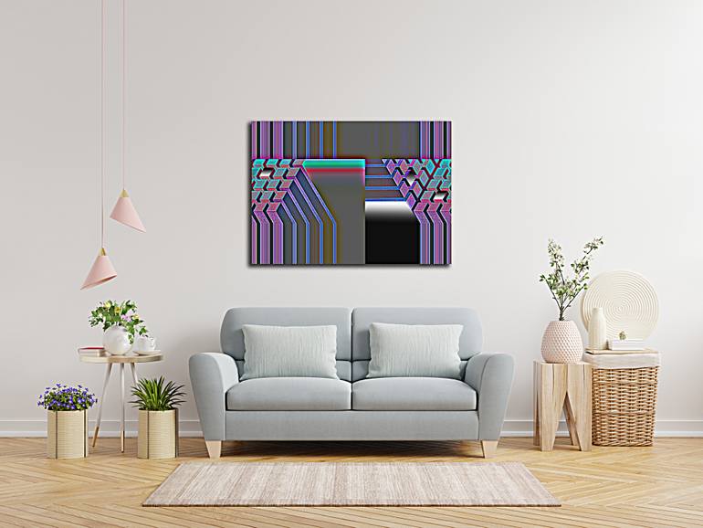 Original Contemporary Abstract Digital by Panos Pliassas