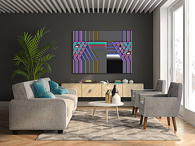 Original Contemporary Abstract Digital by Panos Pliassas
