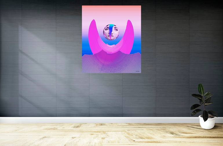 Original Conceptual People Mixed Media by Panos Pliassas