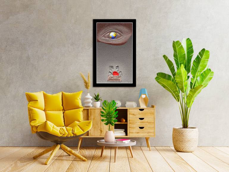 Original Conceptual People Mixed Media by Panos Pliassas