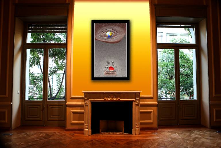 Original Conceptual People Mixed Media by Panos Pliassas