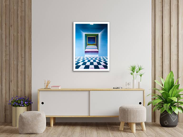 Original Conceptual Architecture Painting by Panos Pliassas
