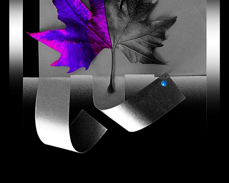 Original Black & White Abstract Digital by Panos Pliassas