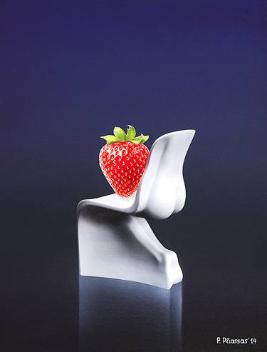 Original Fine Art Still Life Collage by Panos Pliassas