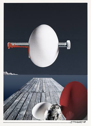 Original Conceptual Still Life Collage by Panos Pliassas