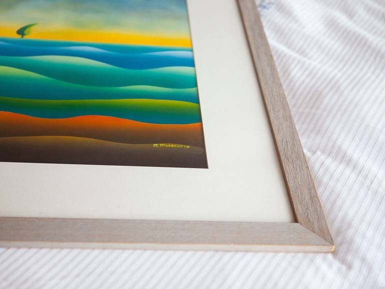 Original Conceptual Seascape Painting by Panos Pliassas