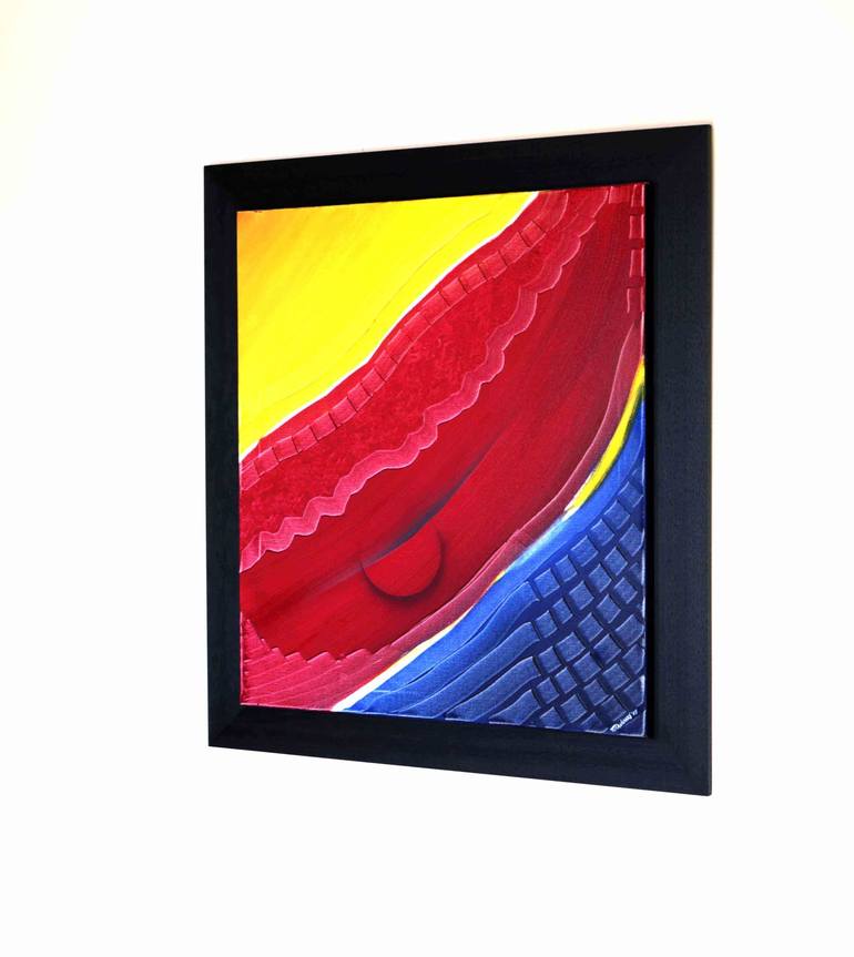 Original Abstract Painting by Panos Pliassas