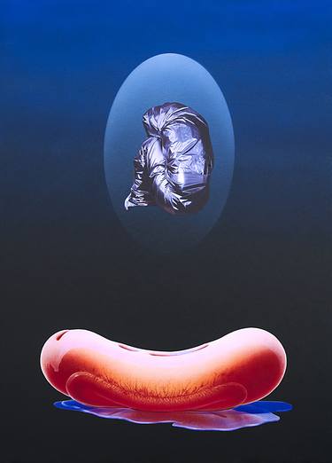 Original Conceptual Outer Space Collage by Panos Pliassas