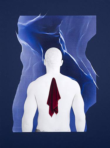 Original Conceptual Men Collage by Panos Pliassas