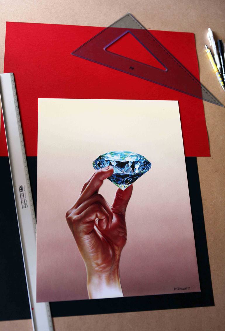 Original Conceptual Still Life Collage by Panos Pliassas