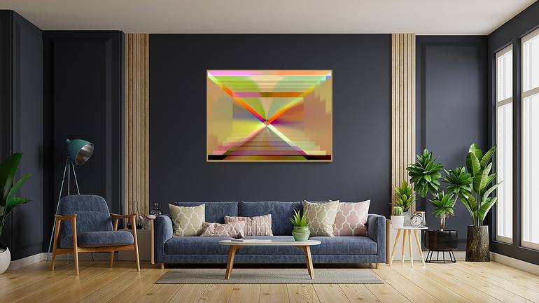 Original Abstract Geometric Digital by Panos Pliassas