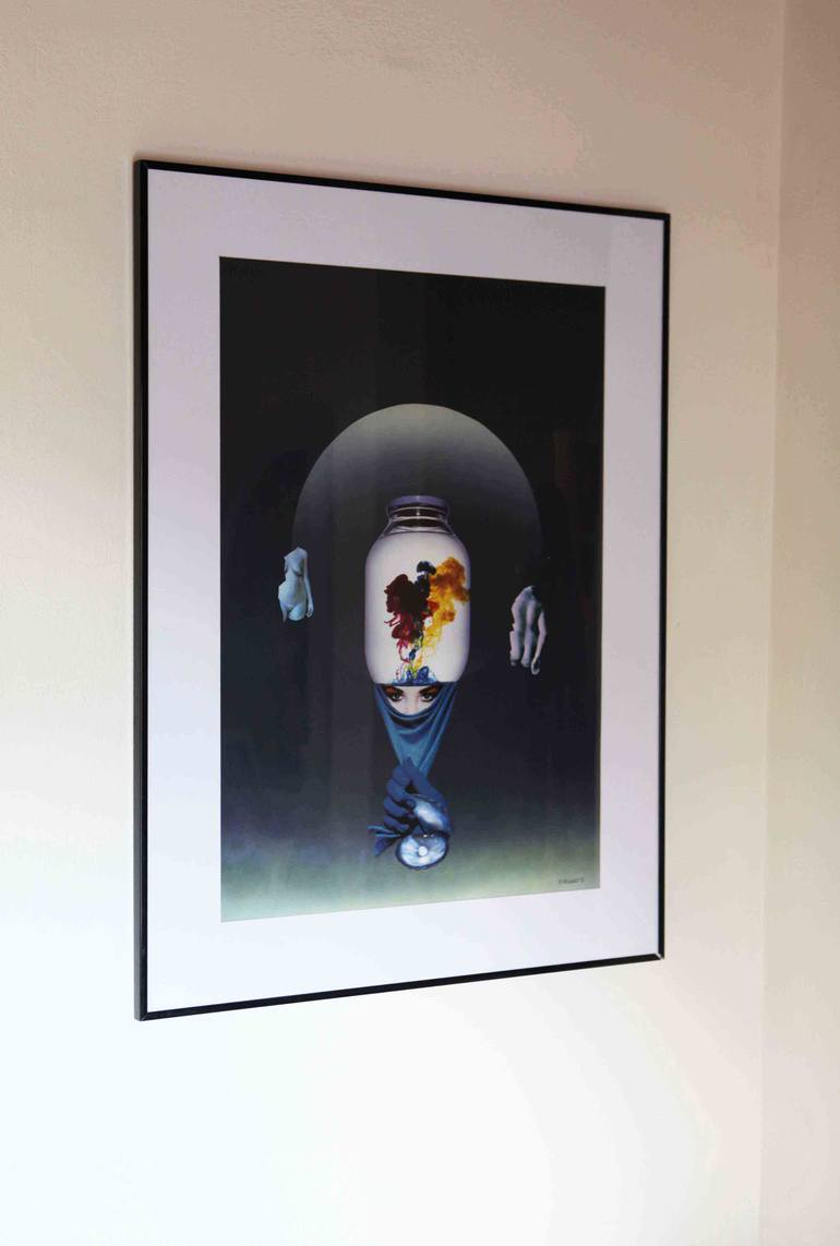 Original Conceptual Pop Culture/Celebrity Collage by Panos Pliassas