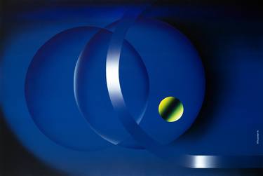 Original Conceptual Outer Space Paintings by Panos Pliassas