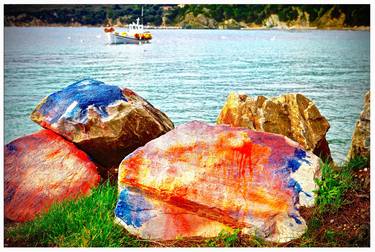 Print of Abstract Expressionism Seascape Photography by Panos Pliassas