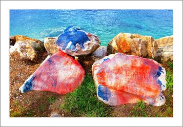 Original Abstract Expressionism Beach Photography by Panos Pliassas