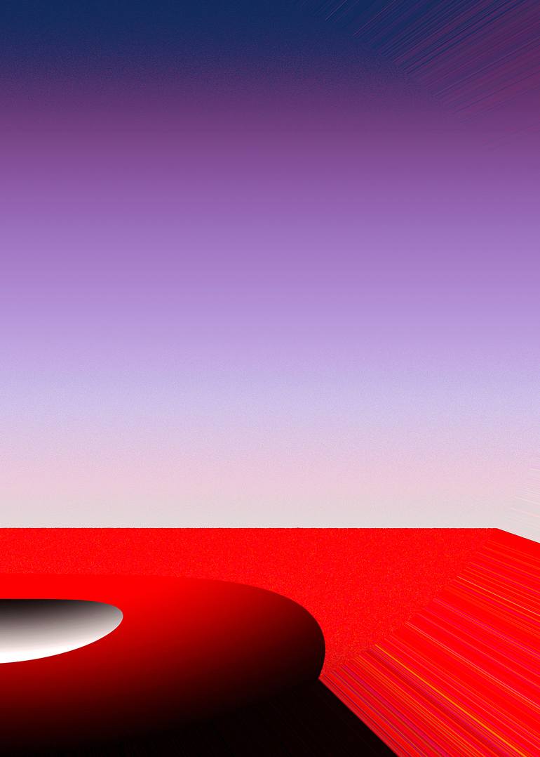 Original Abstract Geometric Digital by Panos Pliassas