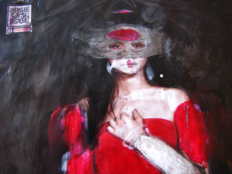 Original Contemporary Fashion Mixed Media by Ann Smart