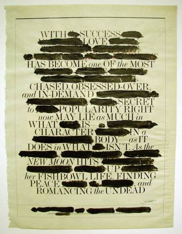 Print of Language Paintings by Ann Smart