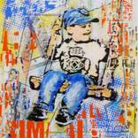 Joyful Little Boy by Marcio Franca Moreira