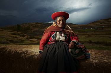 Woman In The Sacred Valley, Peru - limited edition1 of 1 thumb