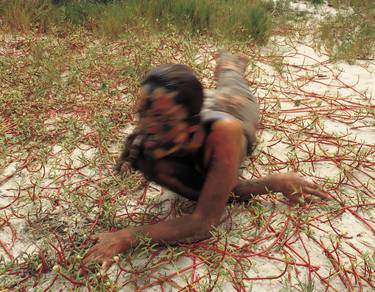 Elemental, Snake Woman In Vegetation - limited edition 1 of 1 thumb