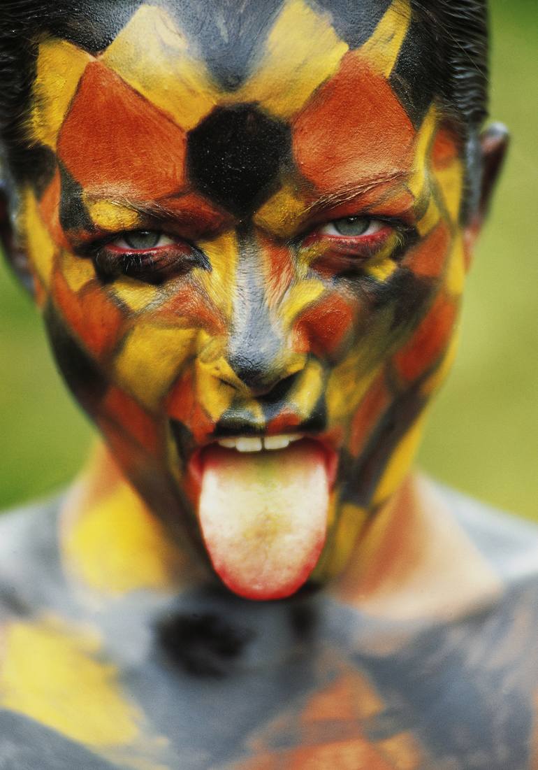 The Face And Cactus, Elemental - Limited Edition 1 of 1 Photography by  Marcus Luconi