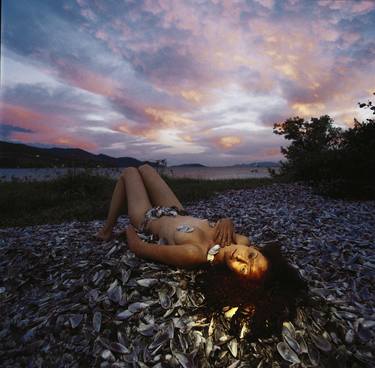 Girl, Shells And Sunset - Limited Edition 1 of 1 thumb