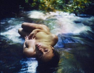 Girl On The little Colorful River - Limited Edition 1 of 1 thumb