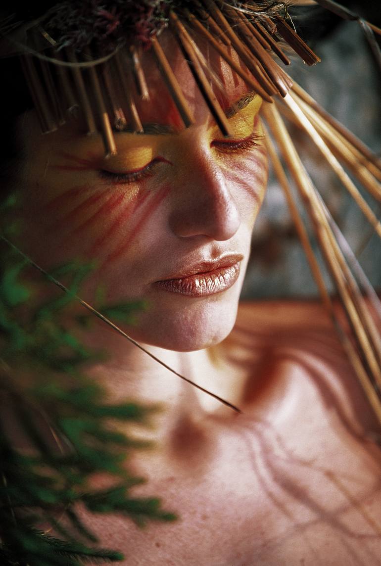 The Face And Cactus, Elemental - Limited Edition 1 of 1 Photography by  Marcus Luconi