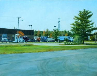 Original Places Painting by Thaddeus Macy