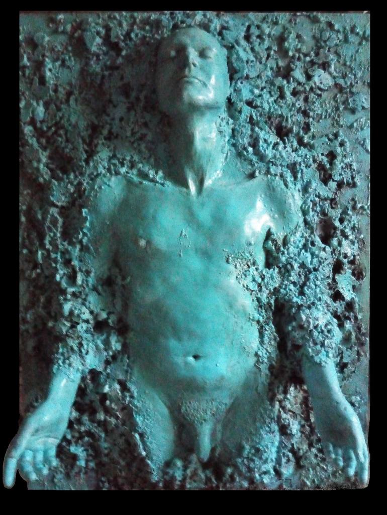 Original Art Deco Body Sculpture by Michele Rinaldi