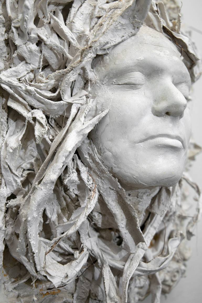 Original Figurative Portrait Sculpture by Michele Rinaldi