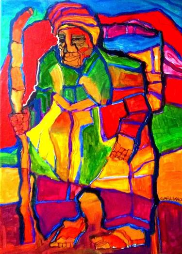 Print of Expressionism World Culture Paintings by Oscar Gagliano
